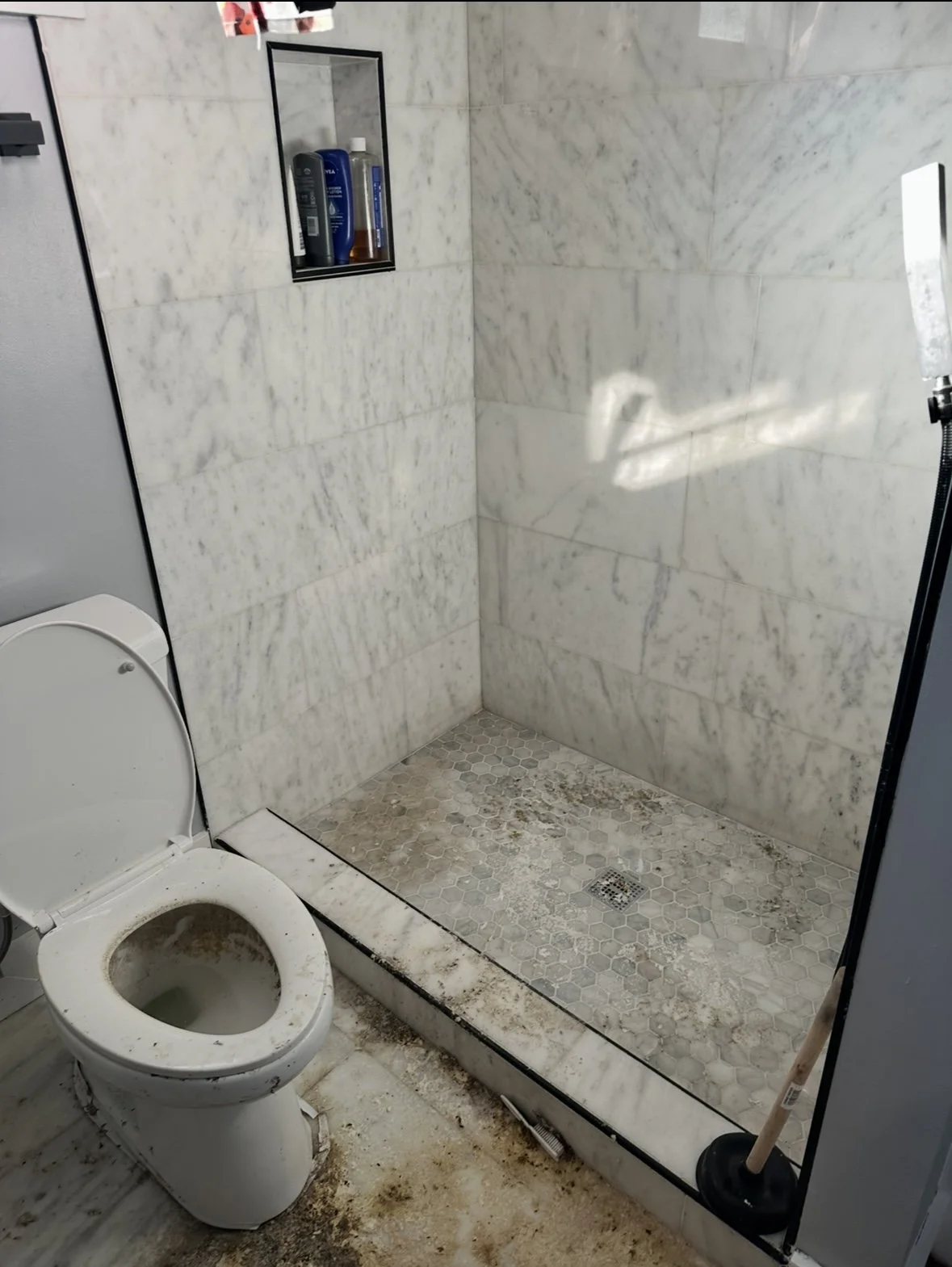 Before - Bathroom Deep Clean