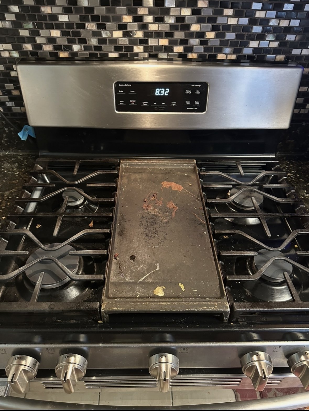 Before - Stove Cleaning