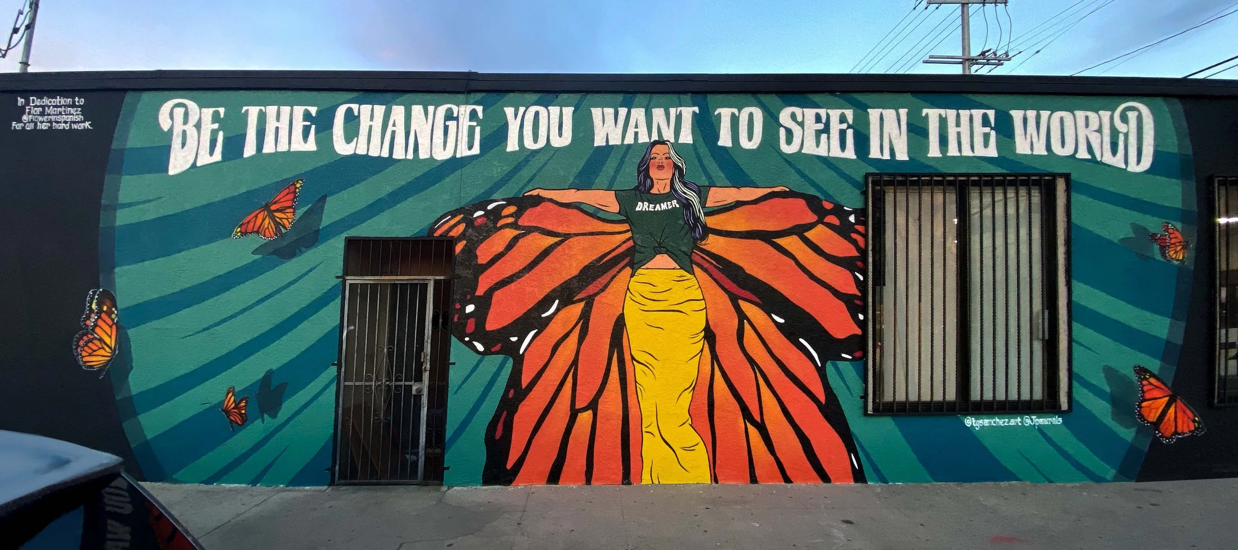 Flor Martinez Dedication //
Mural Mile, Van Nuys