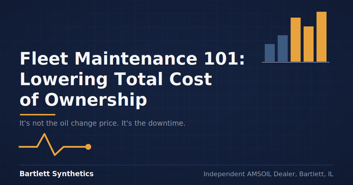 Fleet Maintenance 101: Lowering Total Cost of Ownership
