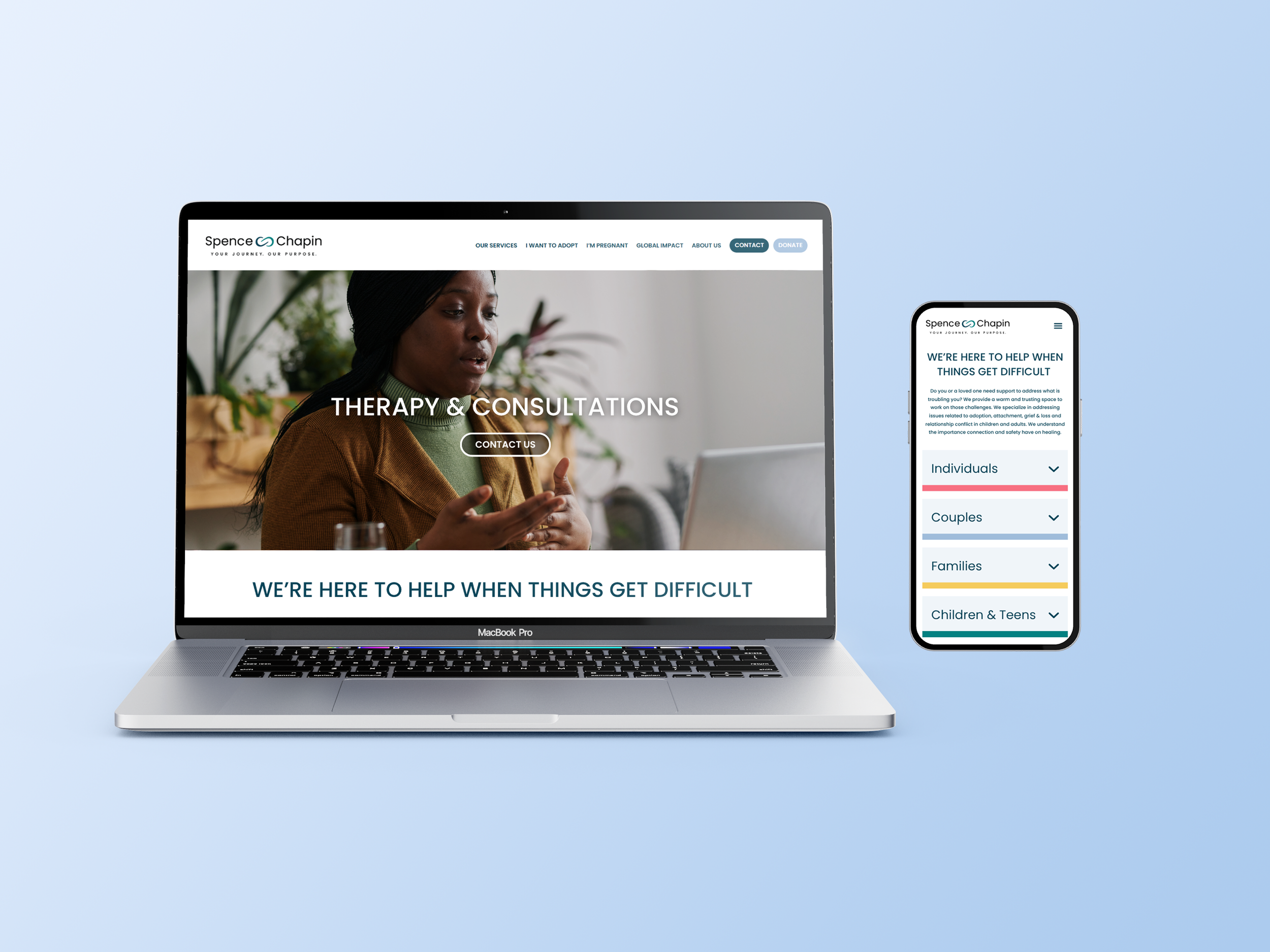 Webpage Design Refresh
