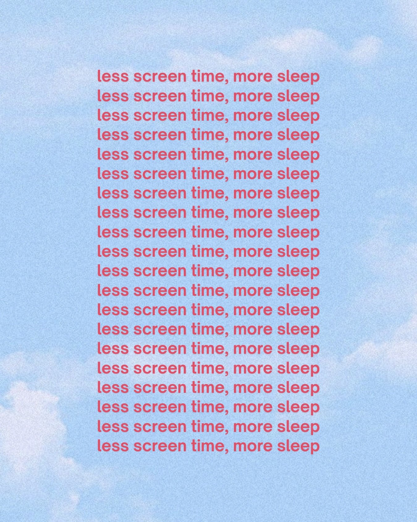 LET&rsquo;S NOT OVERCOMPLICATE HOW TO TAKE BETTER CARE OF OURSELVES! DISCONNECTING AND SLEEP IS FREE!! We don&rsquo;t need a revolutionary hack for what can be so simple! Allow your mind and body to rest from the chronic stimulation and urgency!! Sto