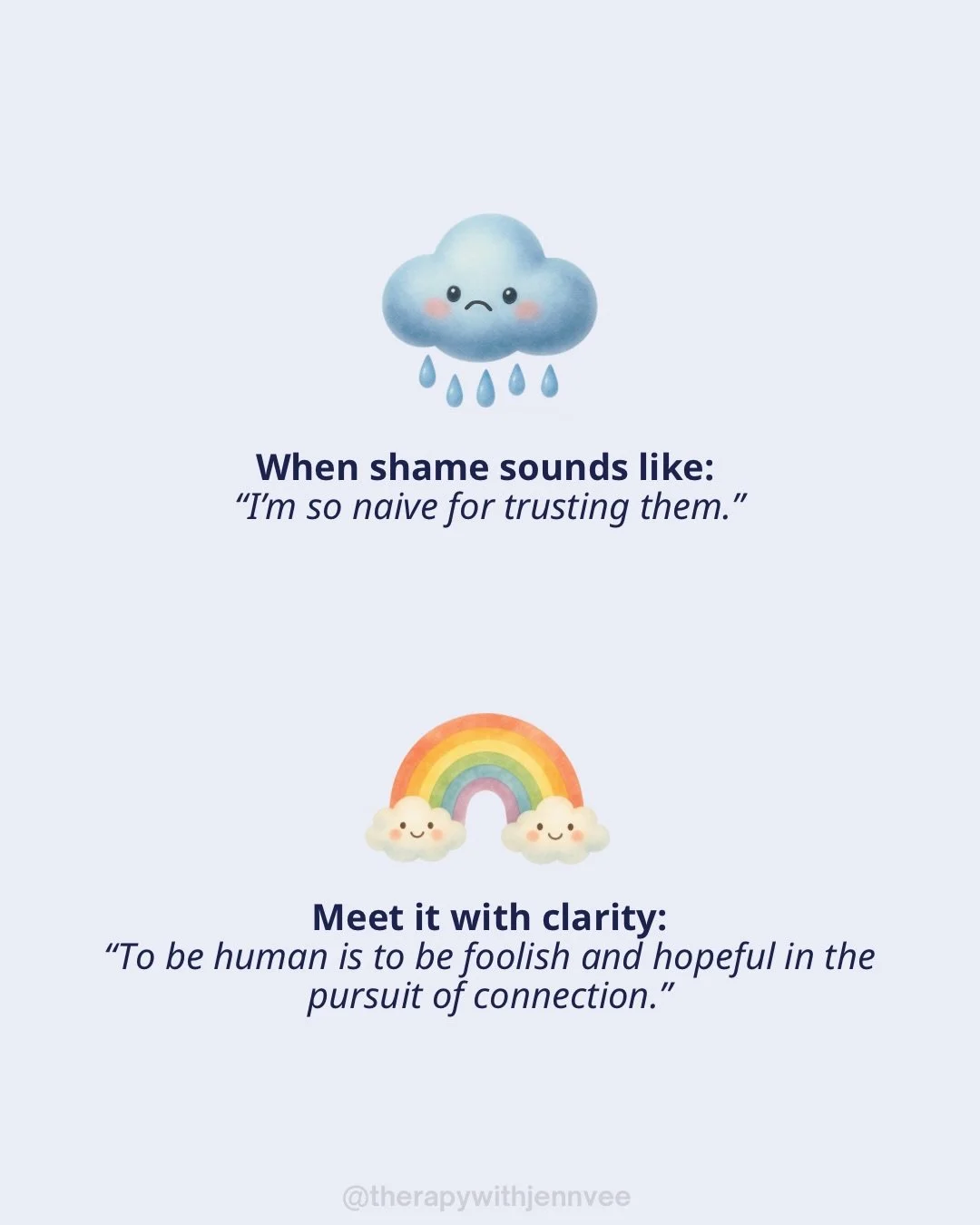 We live in a shame-oriented culture, and as a result, many of us have developed shame-oriented identities. We change ourselves to avoid the shame of not being enough, and we fear making mistakes because the shame that follows can feel intolerable. Bu