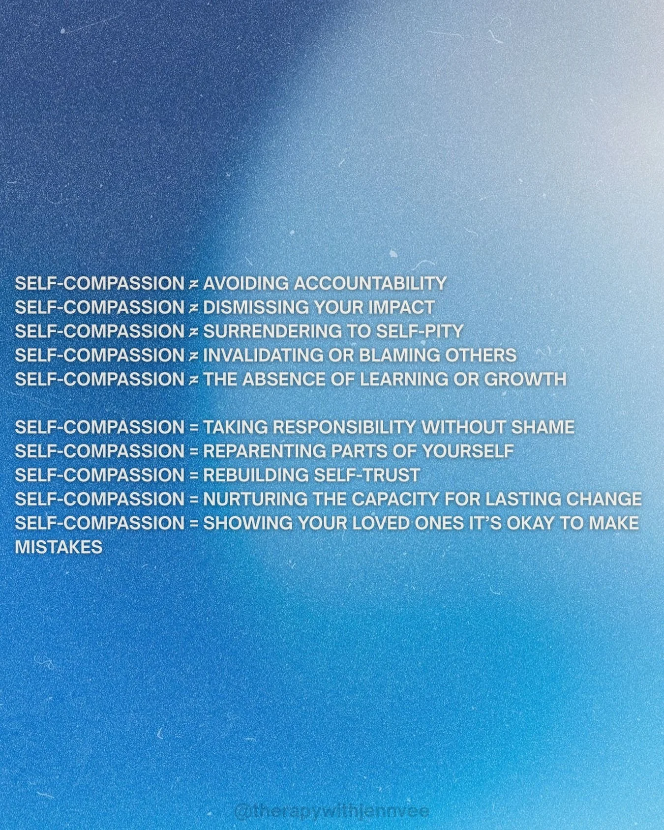 You cannot bully yourself into sustainable positive change! Under chronic shame and self-judgment, your nervous system will collapse, all at once and/or repeatedly.

For most of us, it&rsquo;s easier to extend grace to others compared to ourselves be