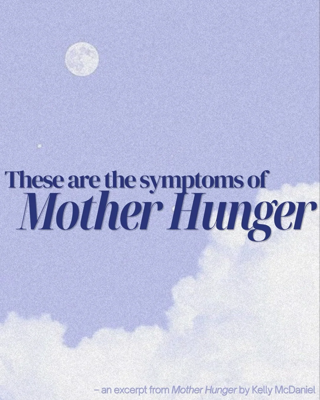 CONT&rsquo;D: &ldquo;If you have ever felt too needy or dependent, this might help you understand why. We need our mothers. This need is biologically hardwired into our bodies and brains. If we didn&rsquo;t have enough mothering, yearning for love st