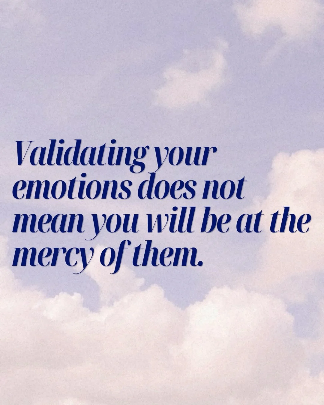 Maybe our emotions are so loud because we keep pushing them away and persistence is the only way they know how to close the distance. Yes, it may be overwhelming and uncomfortable to *feel* the emotions. But this is part of the human experience and w