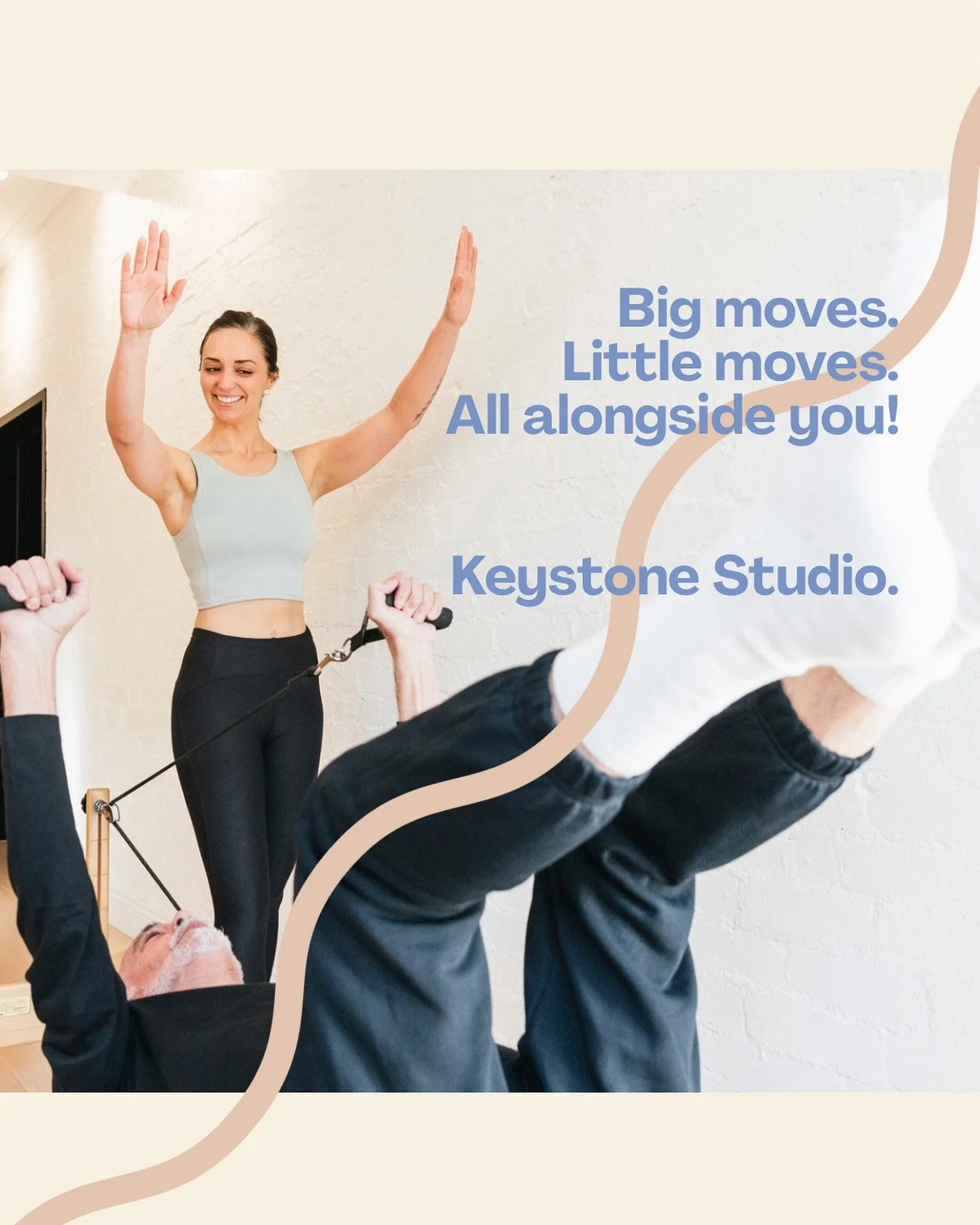 MOVING TOGETHER. At Keystone Studio I will sometimes demonstrate BEFORE you try a movement. I will demonstrate WHILE you do a movement. I also demonstrate ONCE you&rsquo;ve finished a movement so you can have the best understanding possible. I move w