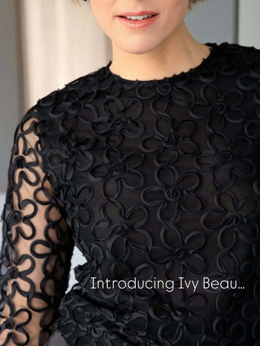 Introducing Ivy Beau from Amsterdam!🤩 We&rsquo;re stocking gorgeous dressy co-ordinates from this new label and the fabrics and designs are just fabulous!💕Lots of options in store now!
#autumnfashion #blacklace #cocktailwear #boutiquefashionstyle #