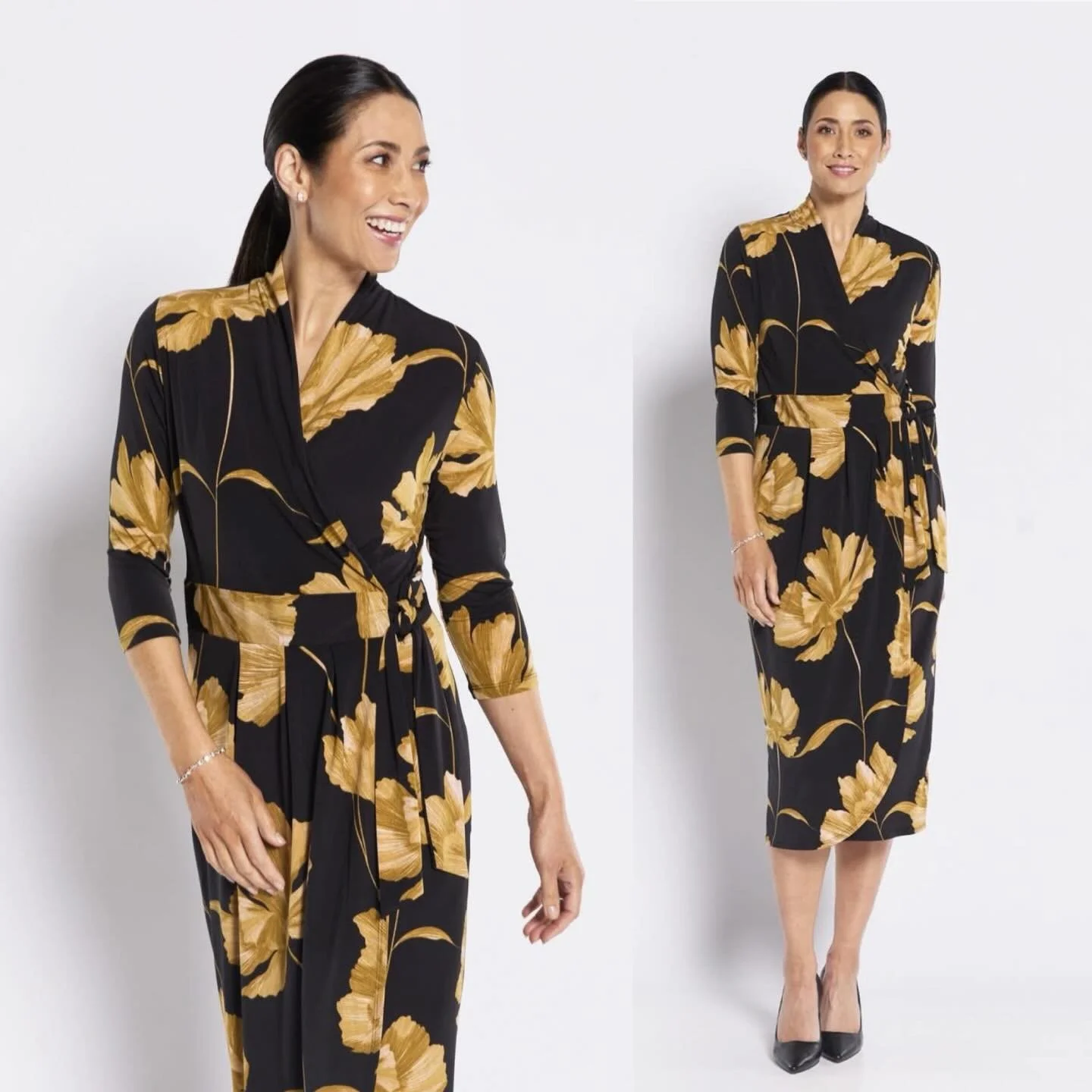 A wrap dress for all seasons is a wardrobe staple! This one from Philosophy is proudly made in Australia! An ideal style for everything from work to occasion dressing!🤩
#australianfashion #jerseydress #wrapdress #classicstyles