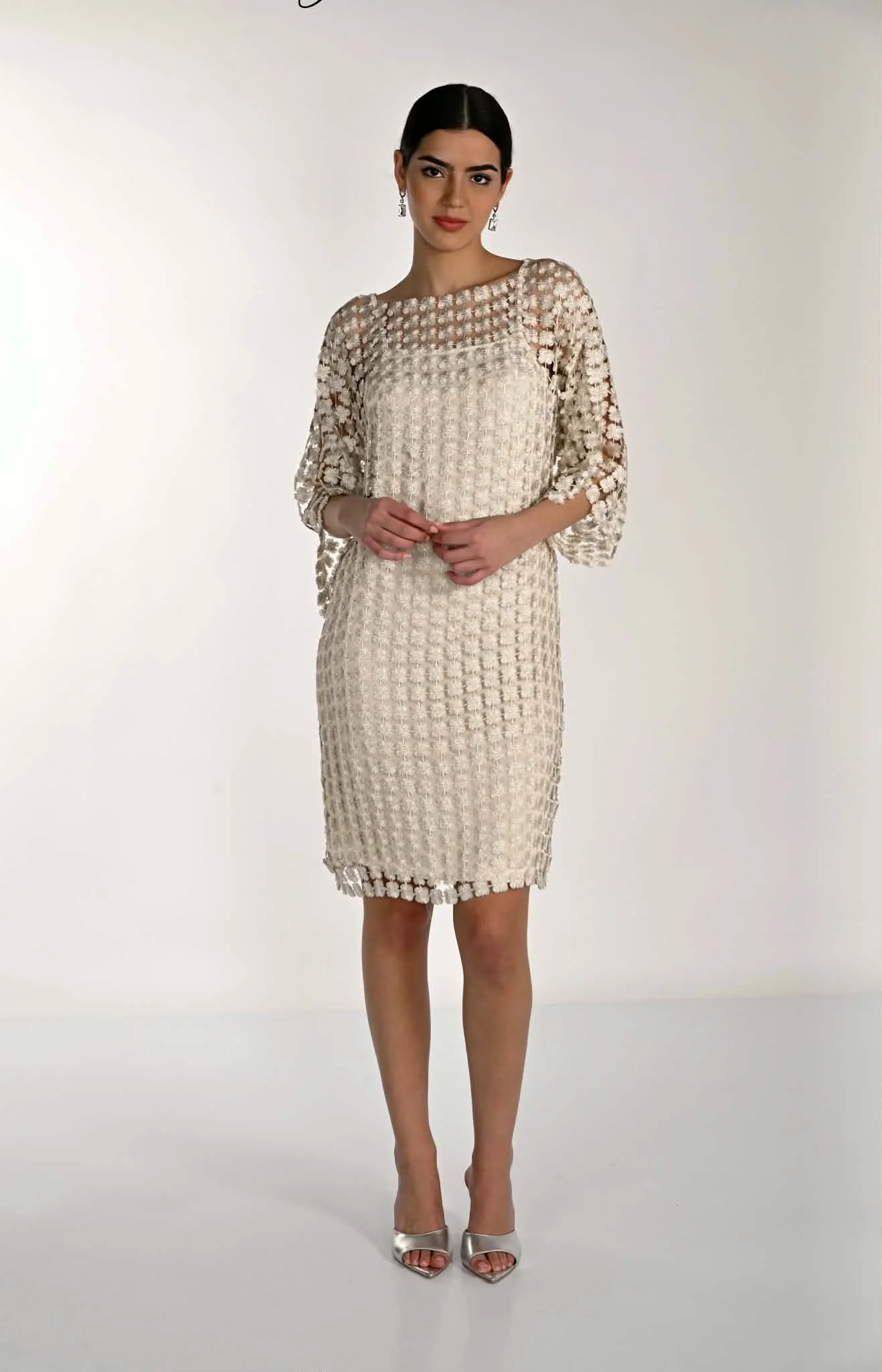 Frank Lyman Gold Cocktail Dress