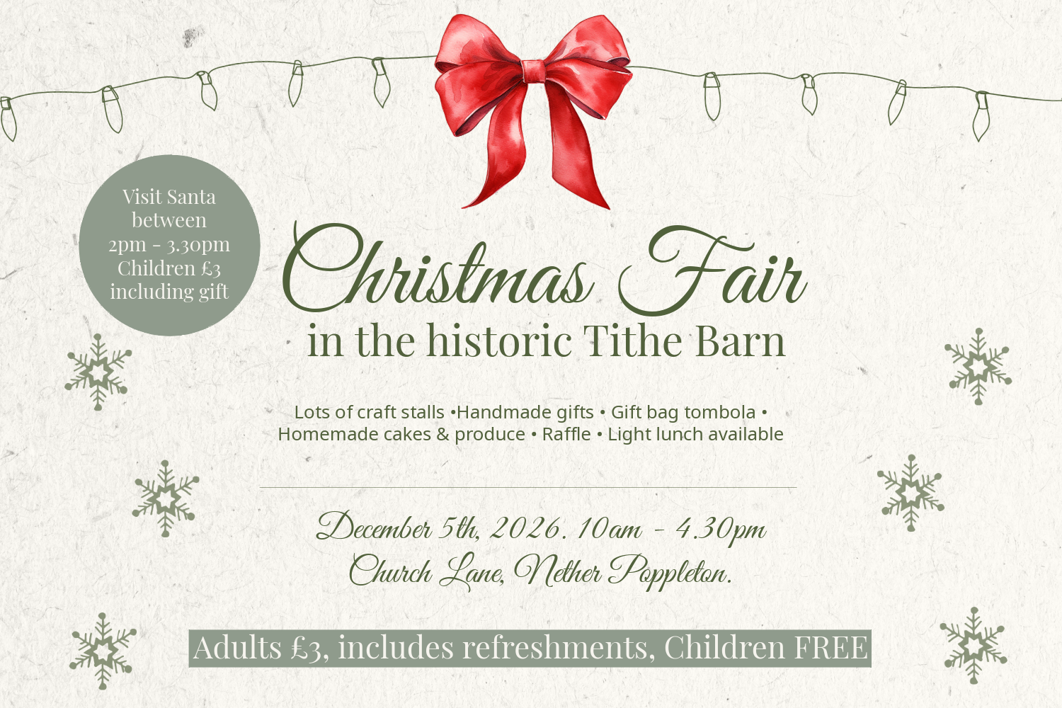Tithe Barn Christmas Fair 