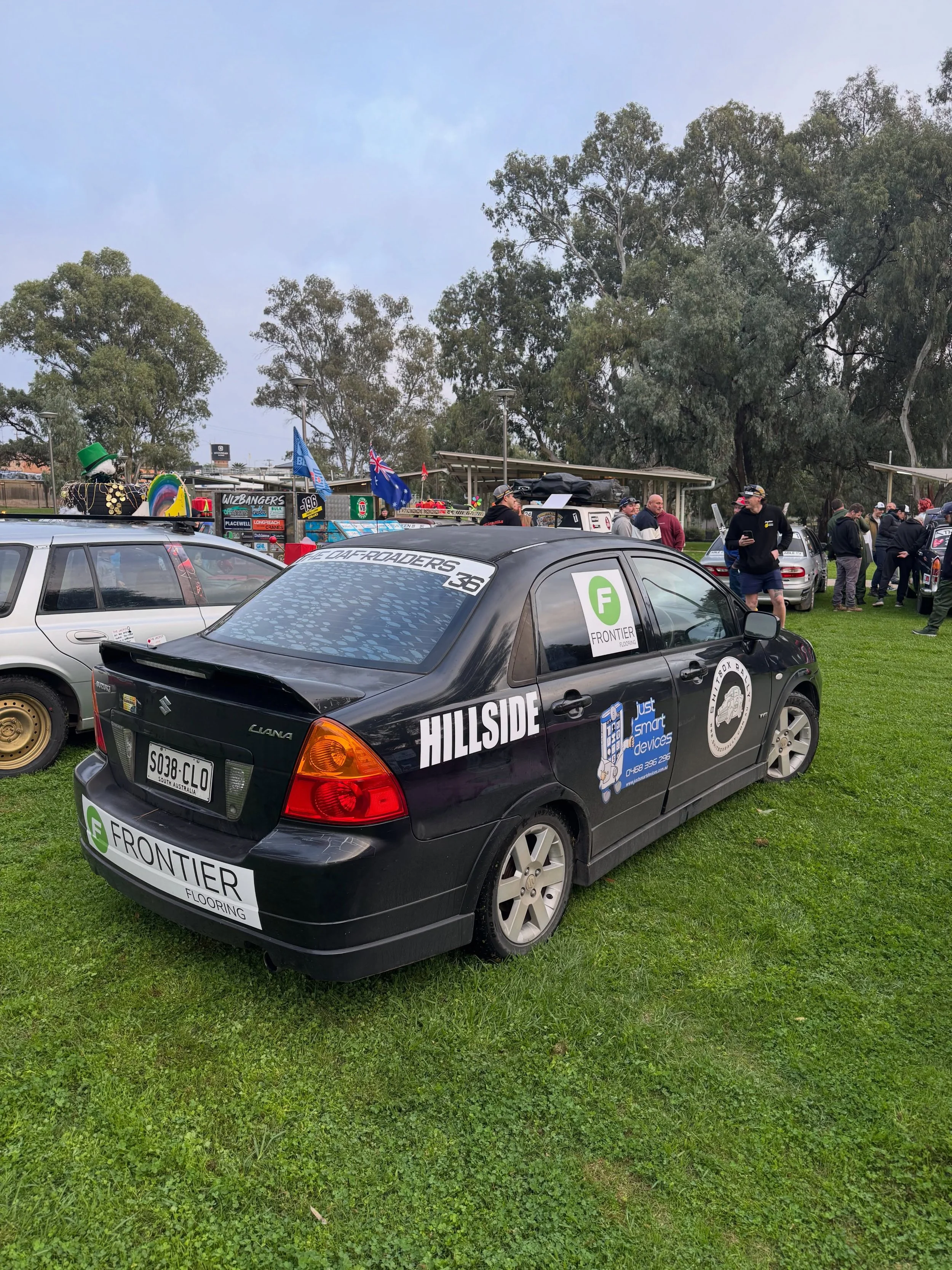 We are proud to announce that we are supporting Hillside Auto Event Organiser @joe.pettifor and his step-dad Dirk as they tackle the challenging @shitboxrally !

The Shitbox Rally sees participants driving from Mildura to Townsville - a near-4000km t