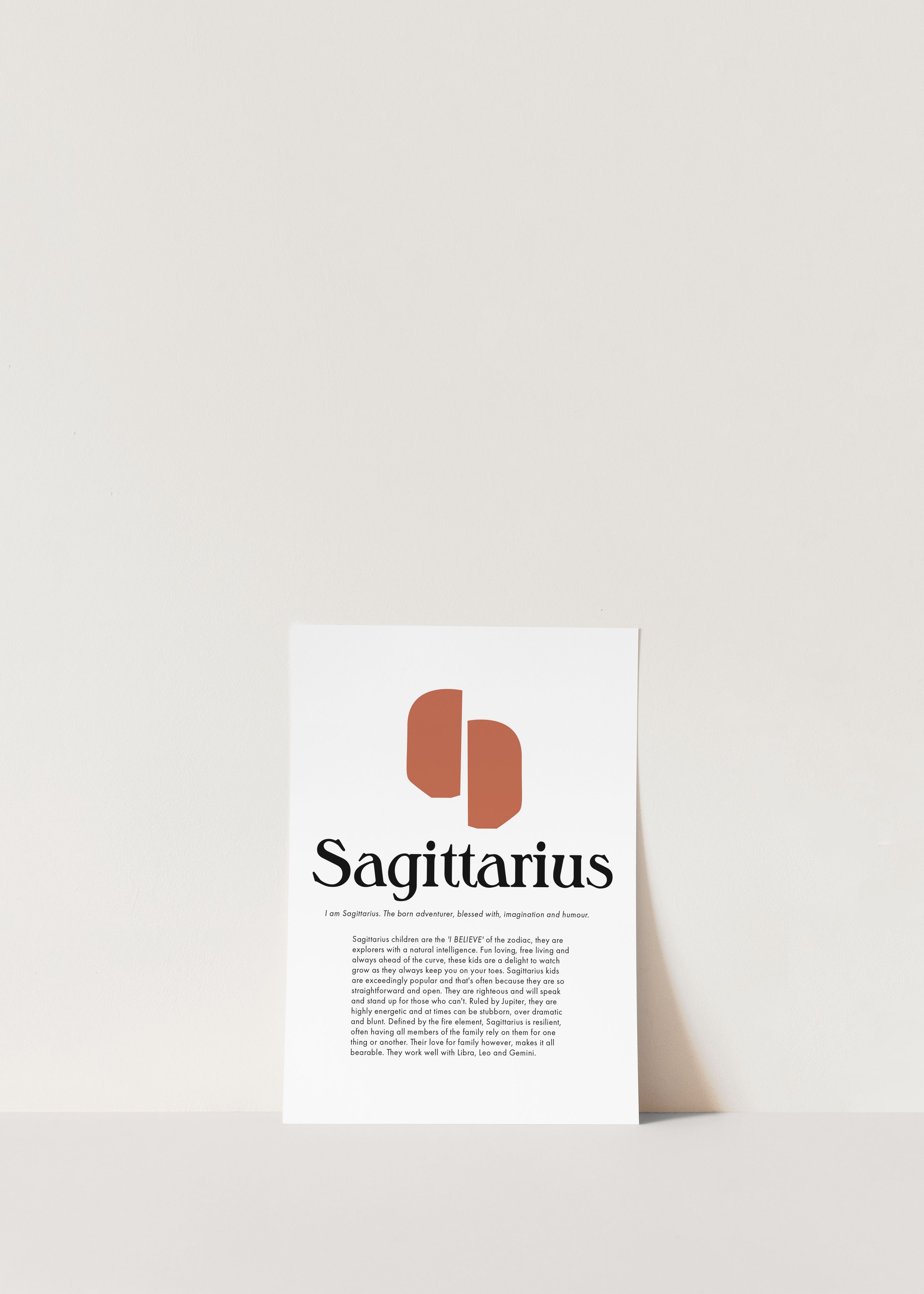 Zodiac Print - Sagittarius