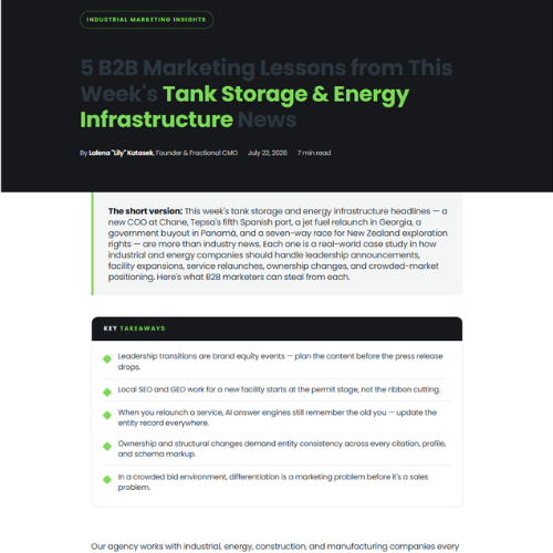 Tank Storage Magazine July 2026 eNewsletter