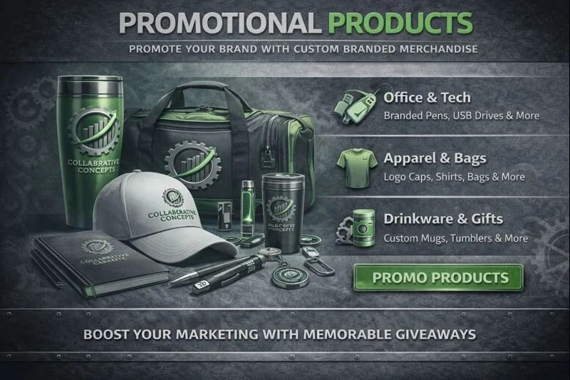 Collaborative Concepts Marketing Montgomery, TX Offering Promotional Products