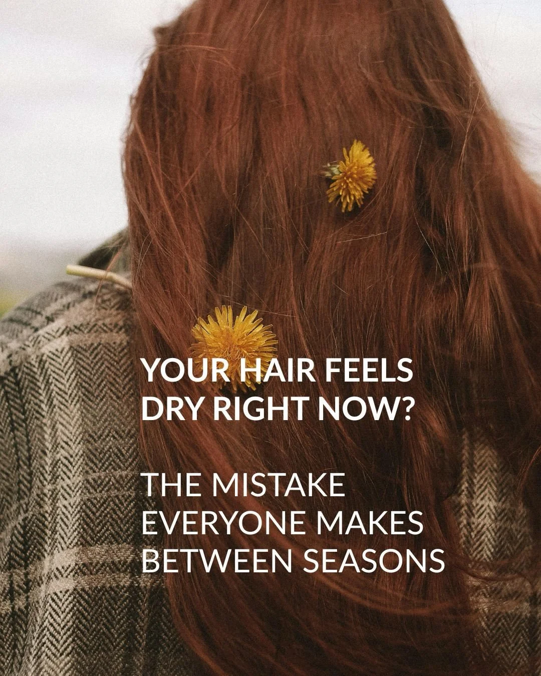 Let&rsquo;s have a heart-to-heart about your hair. ☕️
I see it every year: that moment in April when my clients come in feeling frustrated because their hair feels like &ldquo;straw&rdquo; and their scalp feels tight.
Here&rsquo;s the gentle truth: y