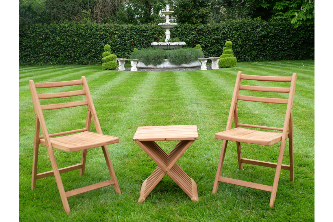 Elegant Teak Table & Chair Set