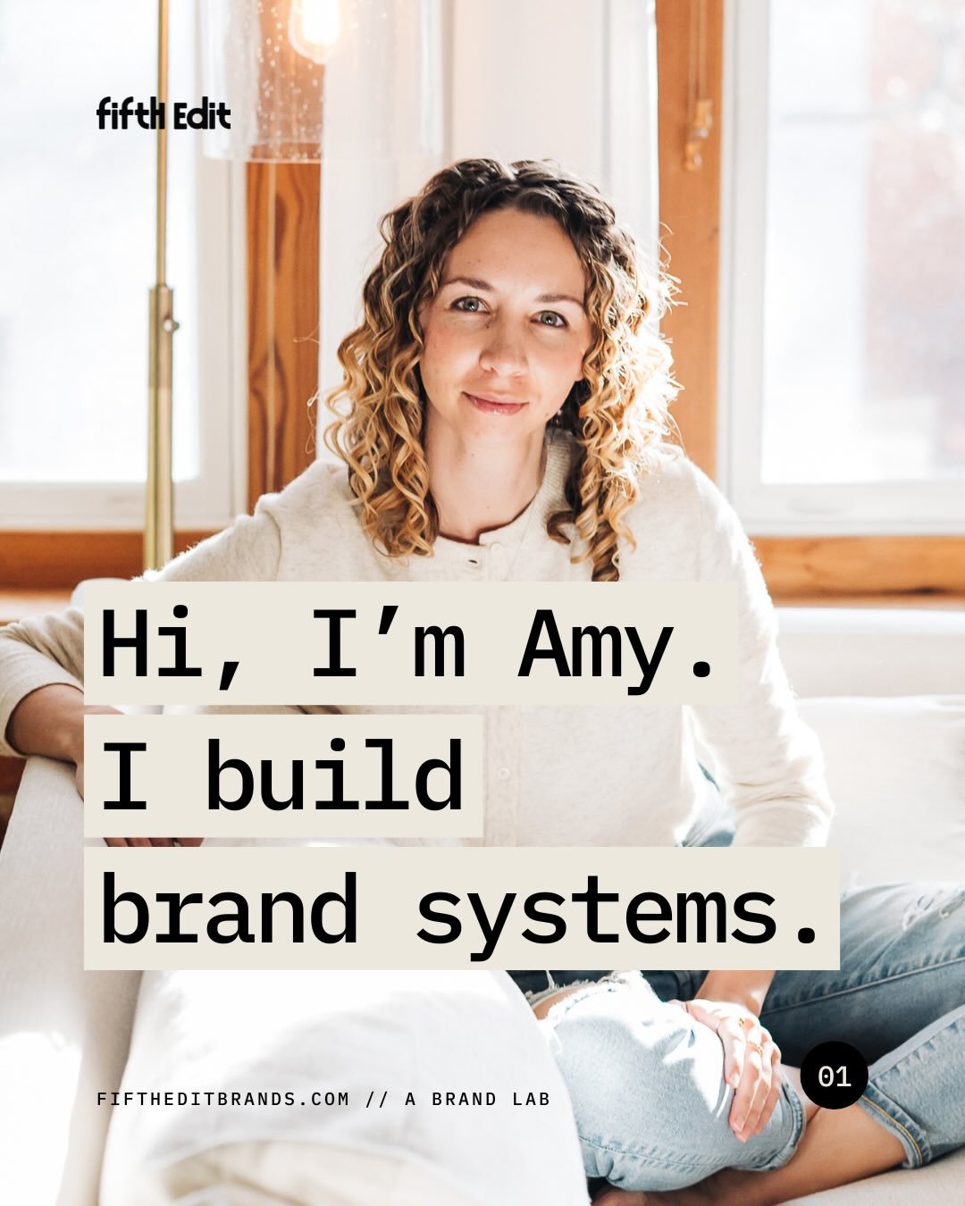 Hi, I&rsquo;m Amy.

I build brand systems for founders who expect more.

After a decade leading design teams inside legacy media organizations, I know that strong work without clear positioning and practical systems struggles to grow.

Branding isn&r