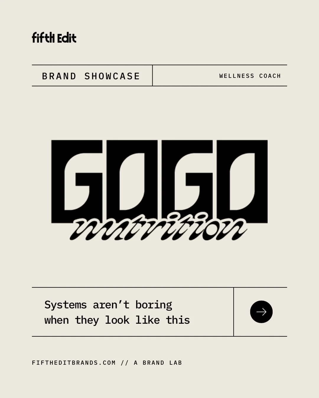 GoGo Nutrition is a concept brand created to demonstrate how we build scalable systems for founders.

From positioning to web and content, every touchpoint is designed to work together.

Not just to look cohesive, but to function.

This is what a com