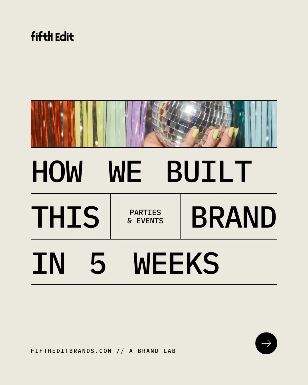 Every brand we build starts with strategy.

Before we touched a single color or typeface for concept brand So Excited Studio, we defined exactly who they&rsquo;re talking to, what sets them apart and how the brand needs to work in day-to-day operatio