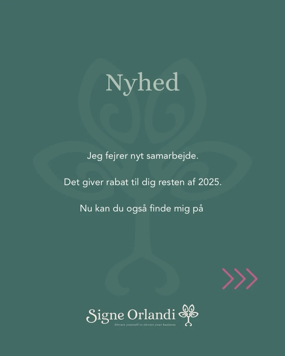 For at f&aring; rabatten - Skynd dig og book via https://healthful.dk/specialist/signeorlandicom?internal=true