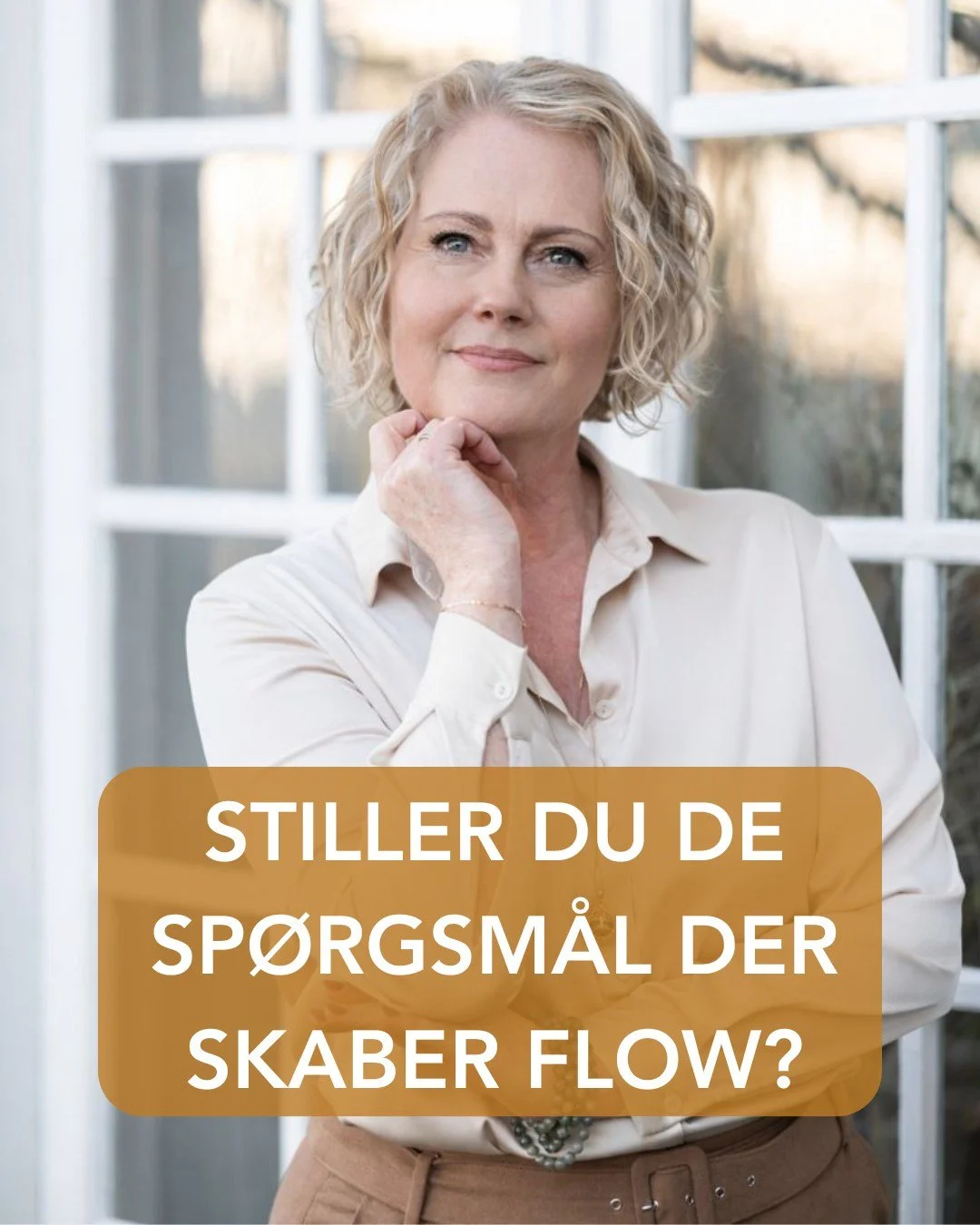 Stiller du de sp&oslash;rgsm&aring;l der skaber flow? 
En af mine klienter havde forleden udfordringen med at sidde fast i stilstanden i virksomheden. Og netop de sp&oslash;rgsm&aring;l hun stillede i sit indre, s&aring;vel som i det ydre mod netv&ae
