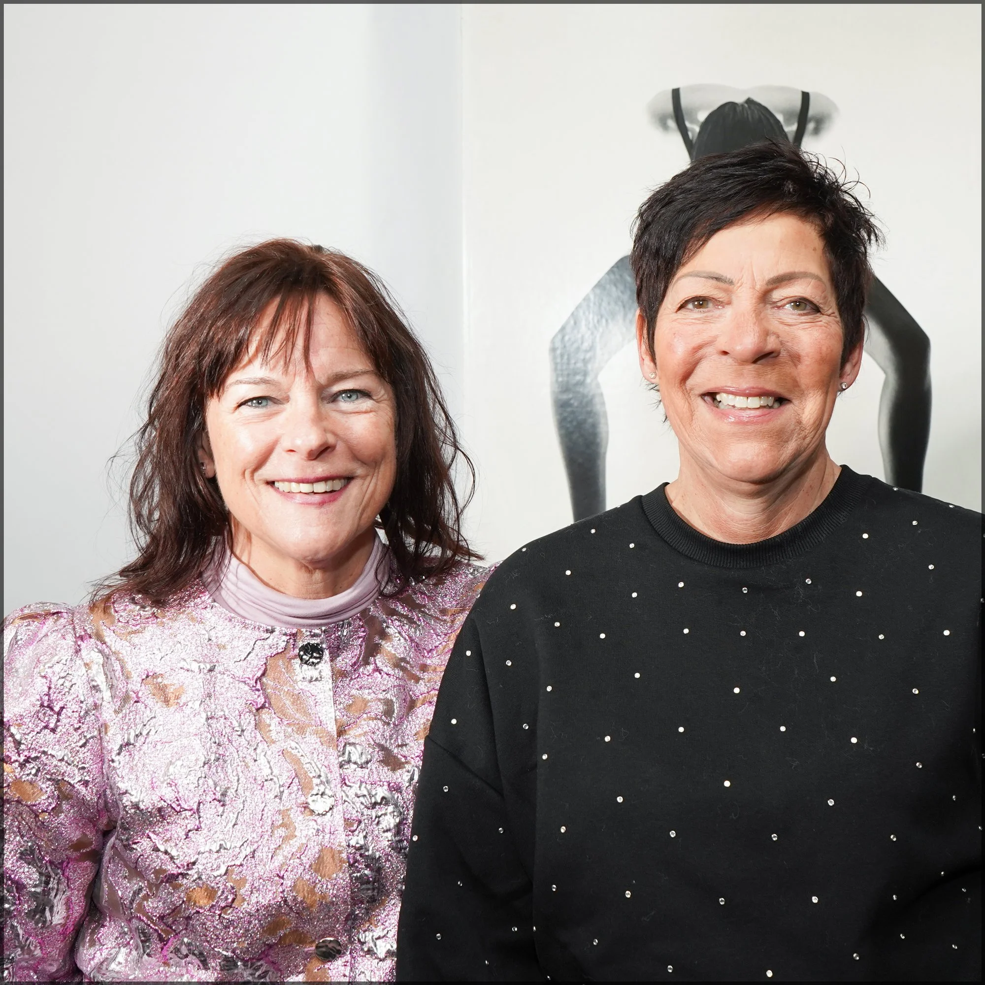 Elise Kooij en Anja Jansen