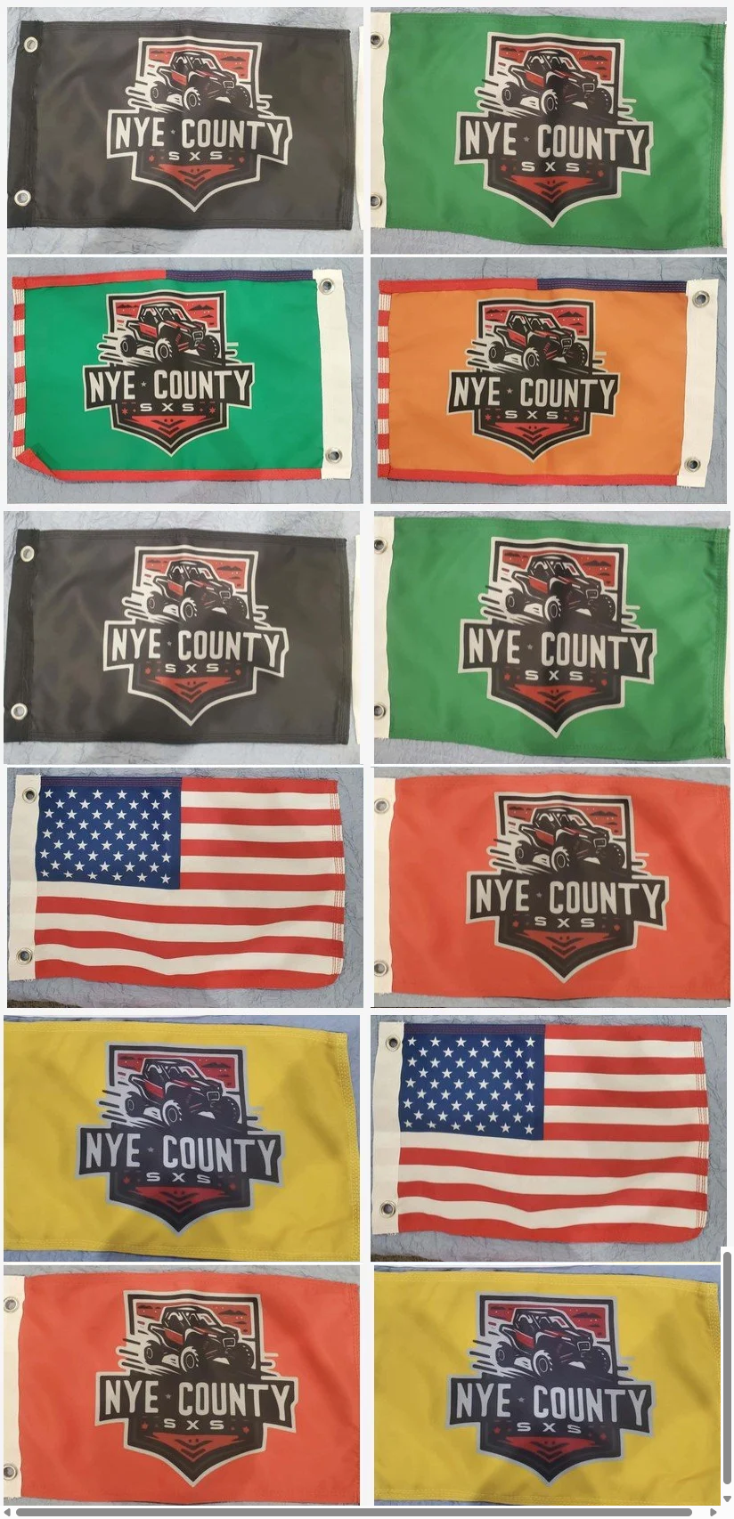 Whip Flags — 12