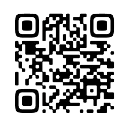 Code QR en noir et blanc