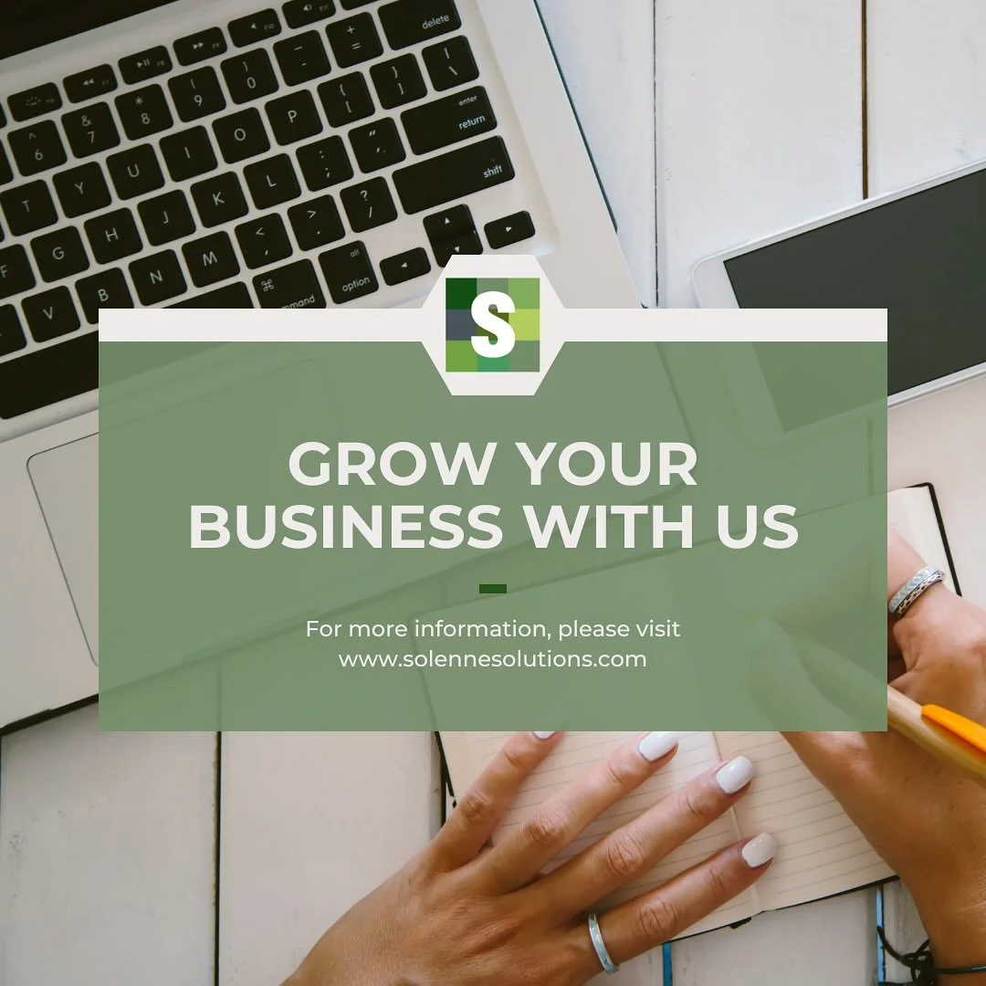 📈 Ready to take your business to the next level?
At Solenne Solutions, we help businesses grow smarter, faster, and stronger. Let&rsquo;s build success&mdash;together.
💻 Learn more at www.solennesolutions.com
#BusinessGrowth #SolenneSolutions #Smal