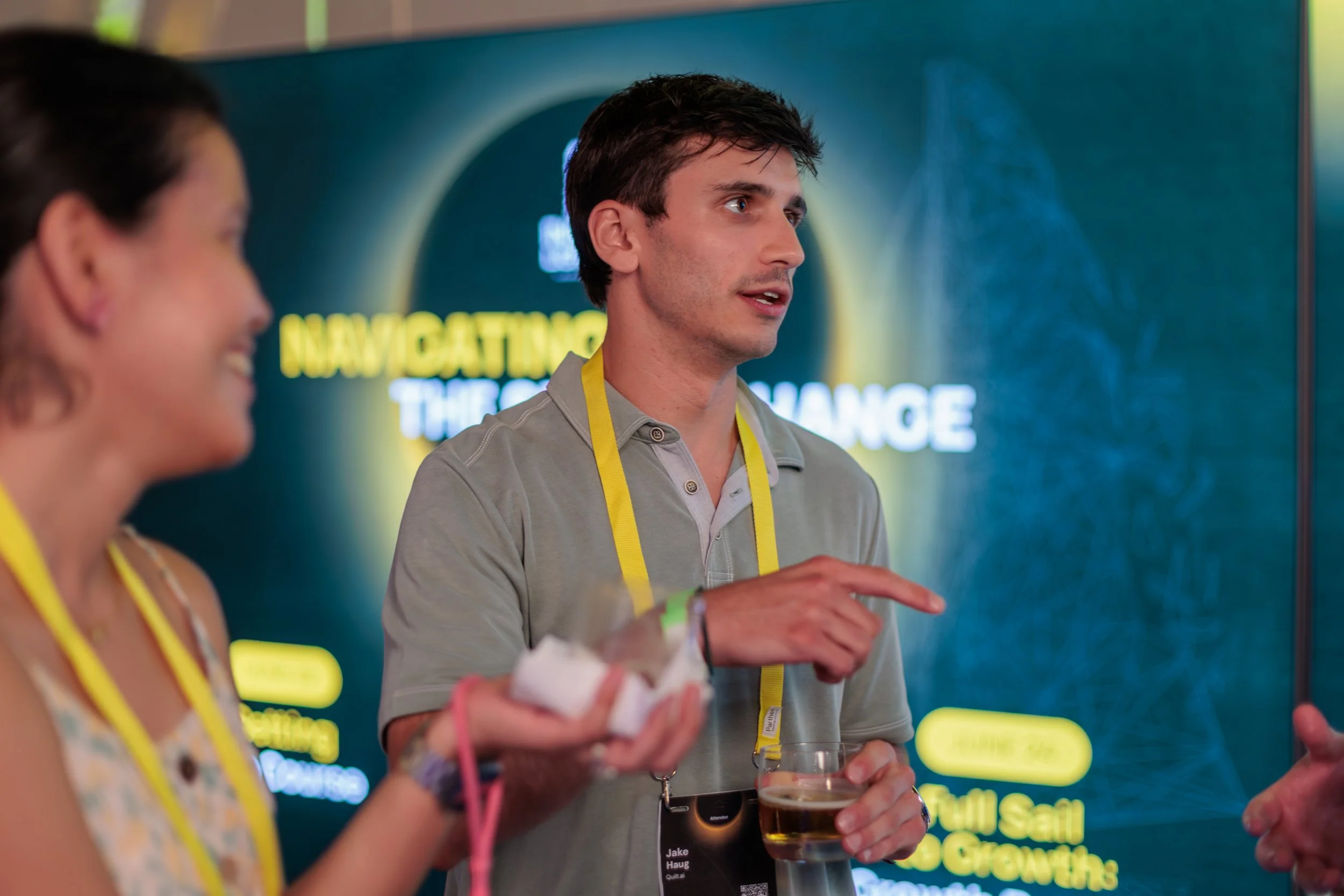 Insights Lighthouse Cannes 2026: a delegate speaking during the event.