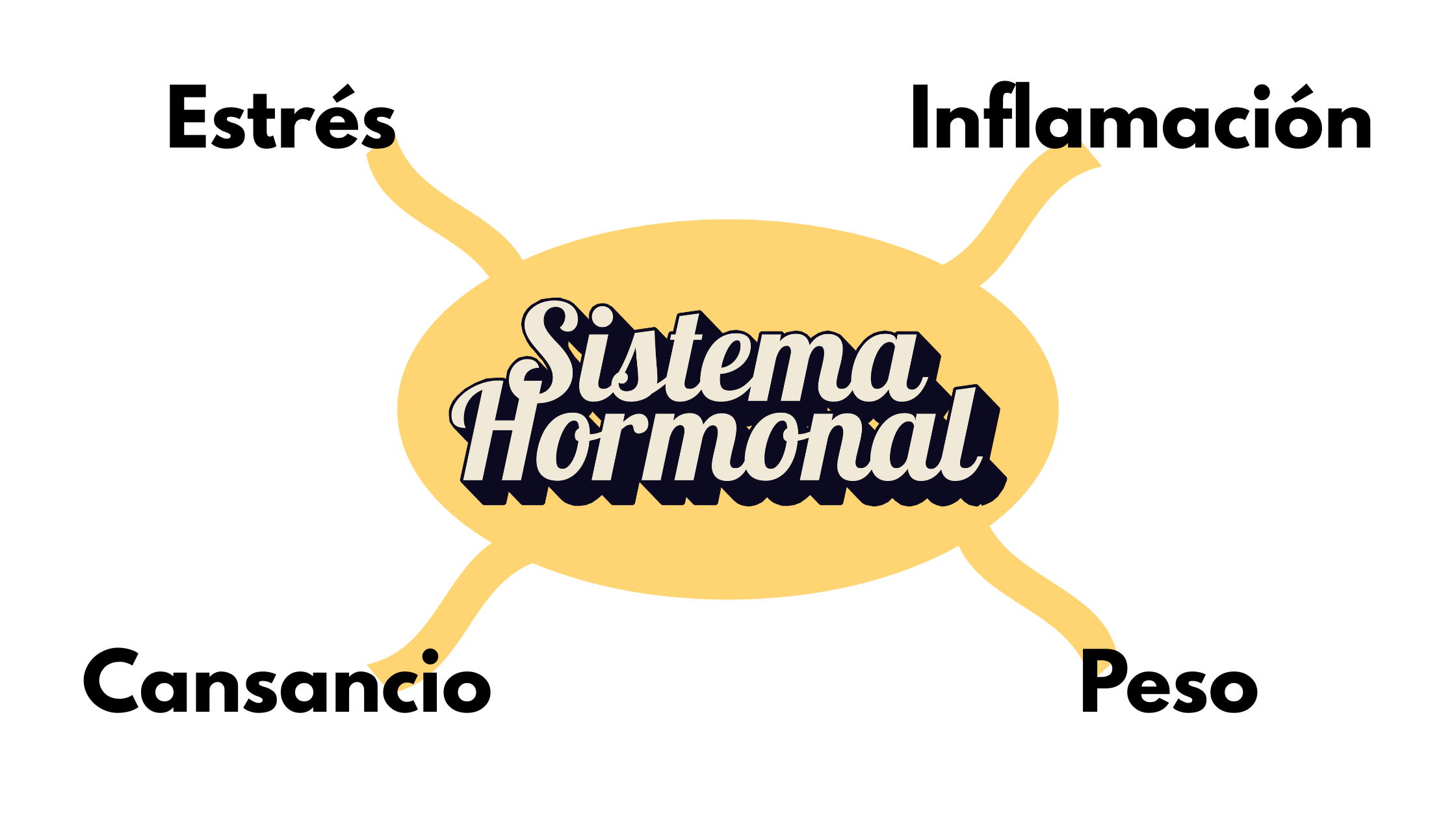 Sistema hormonal, Peso, cansancio, inflamación y estrés