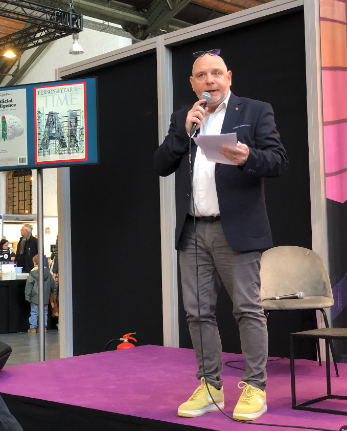 Conférence et dédicace à la Foire du Livre de Bruxelles 2026