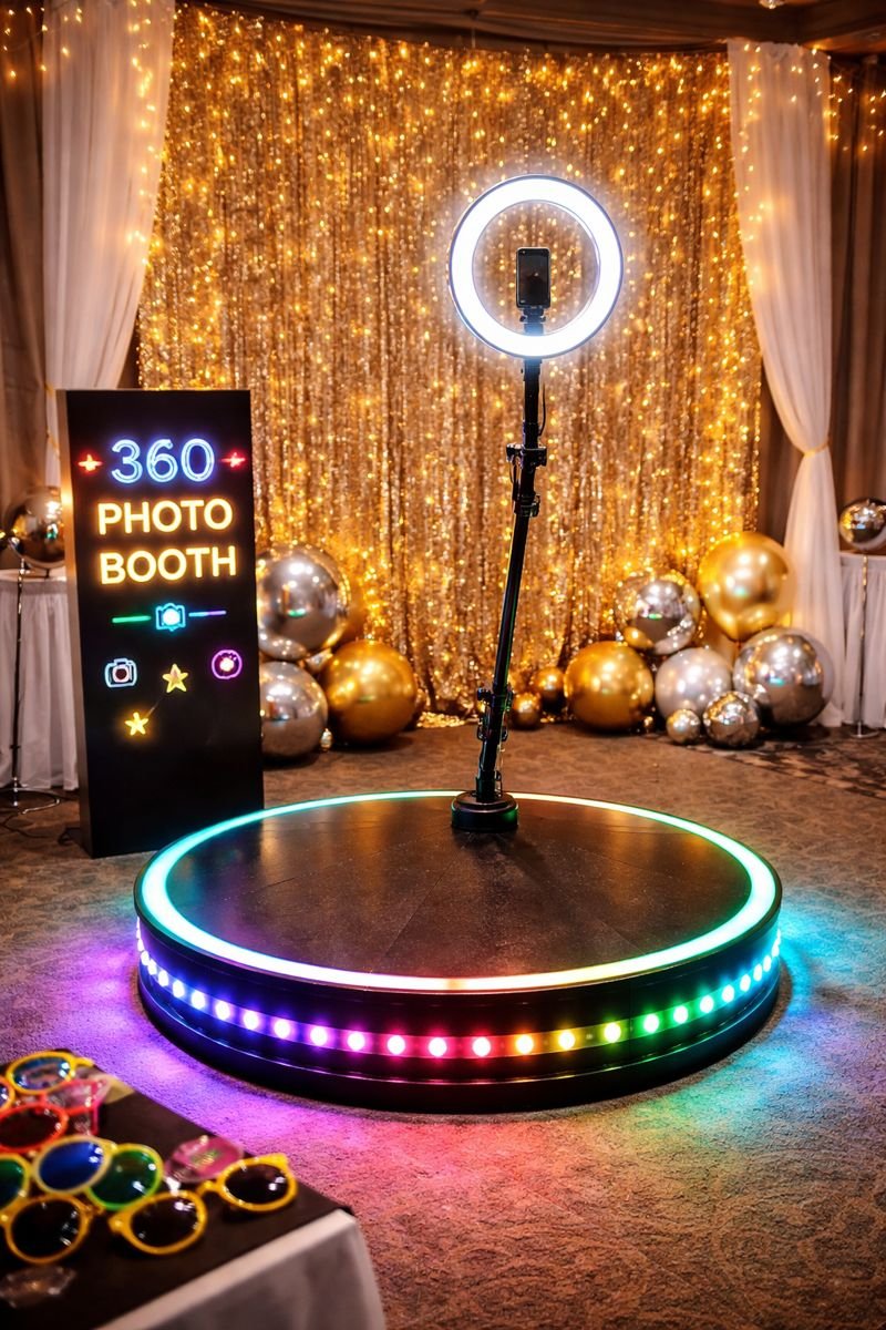Why Guests Love 360 Photo Booths at Parties and Events