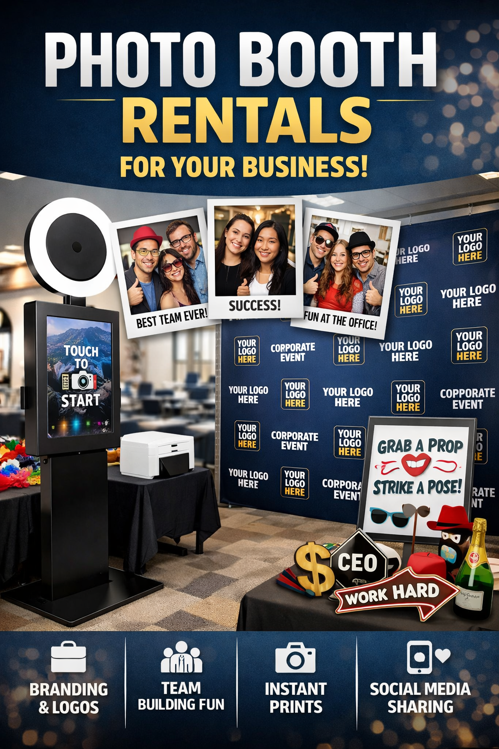 Photo Booth Rentals: A Smart Marketing Tool for Businesses