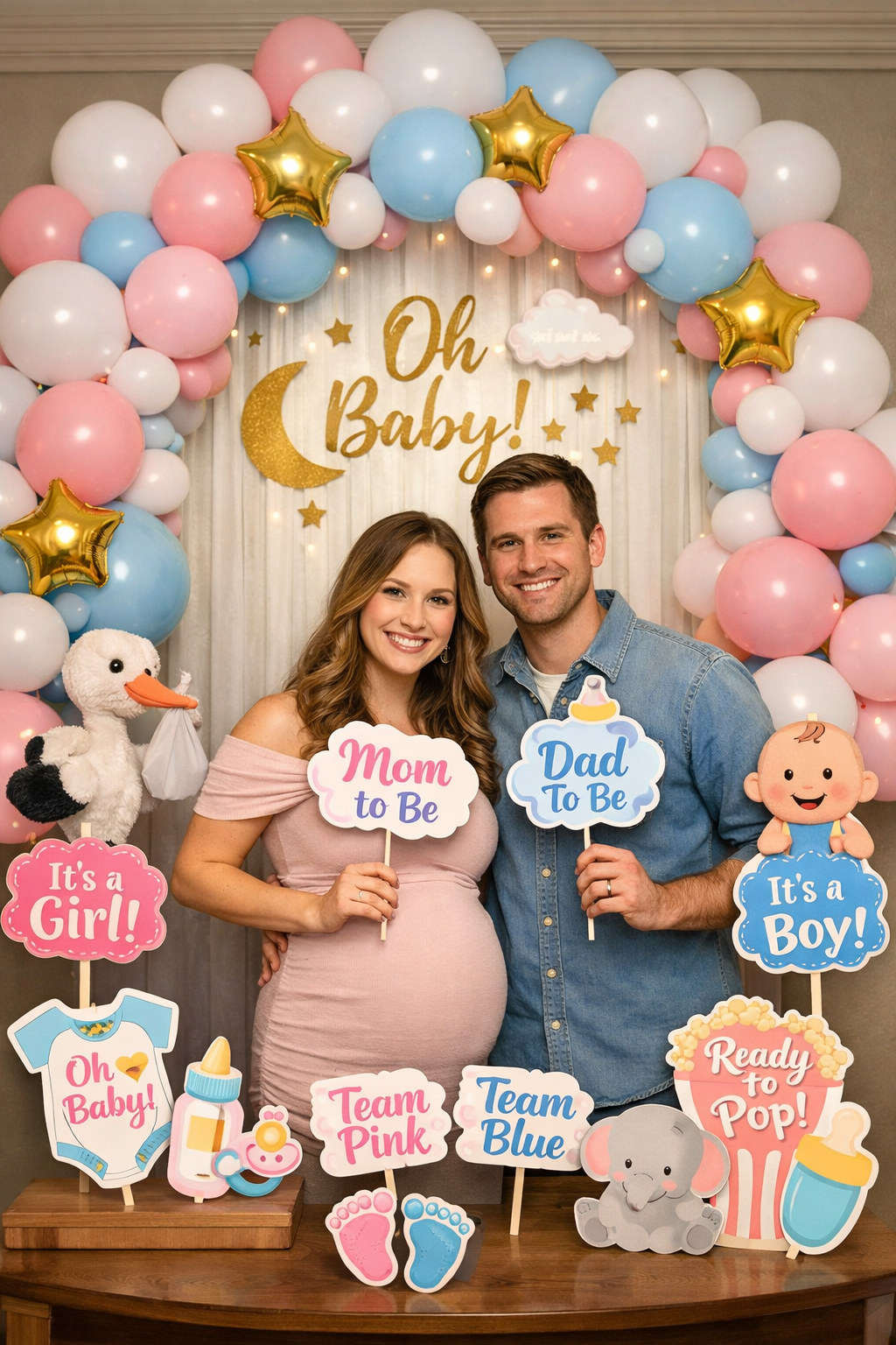 Budget-Friendly Baby Shower Photo Booth Ideas That Look Premium