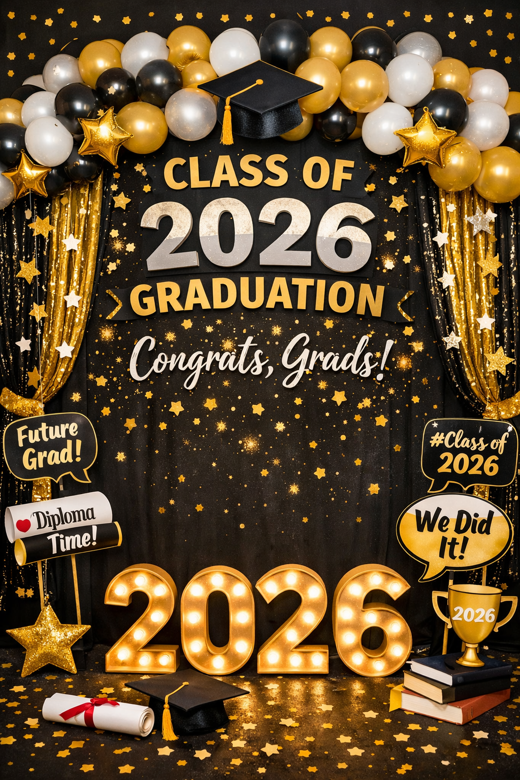 🎉 Best Photo Booth Setup Ideas for Large Graduation Gatherings