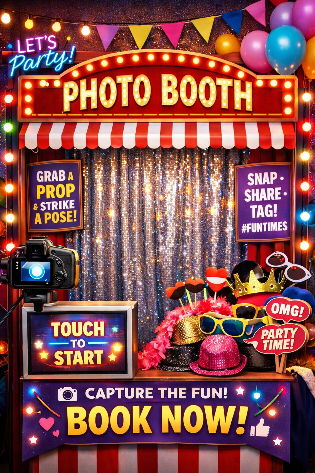 Capture, Share, Convert: Using Photo Booths for Social Media Marketing