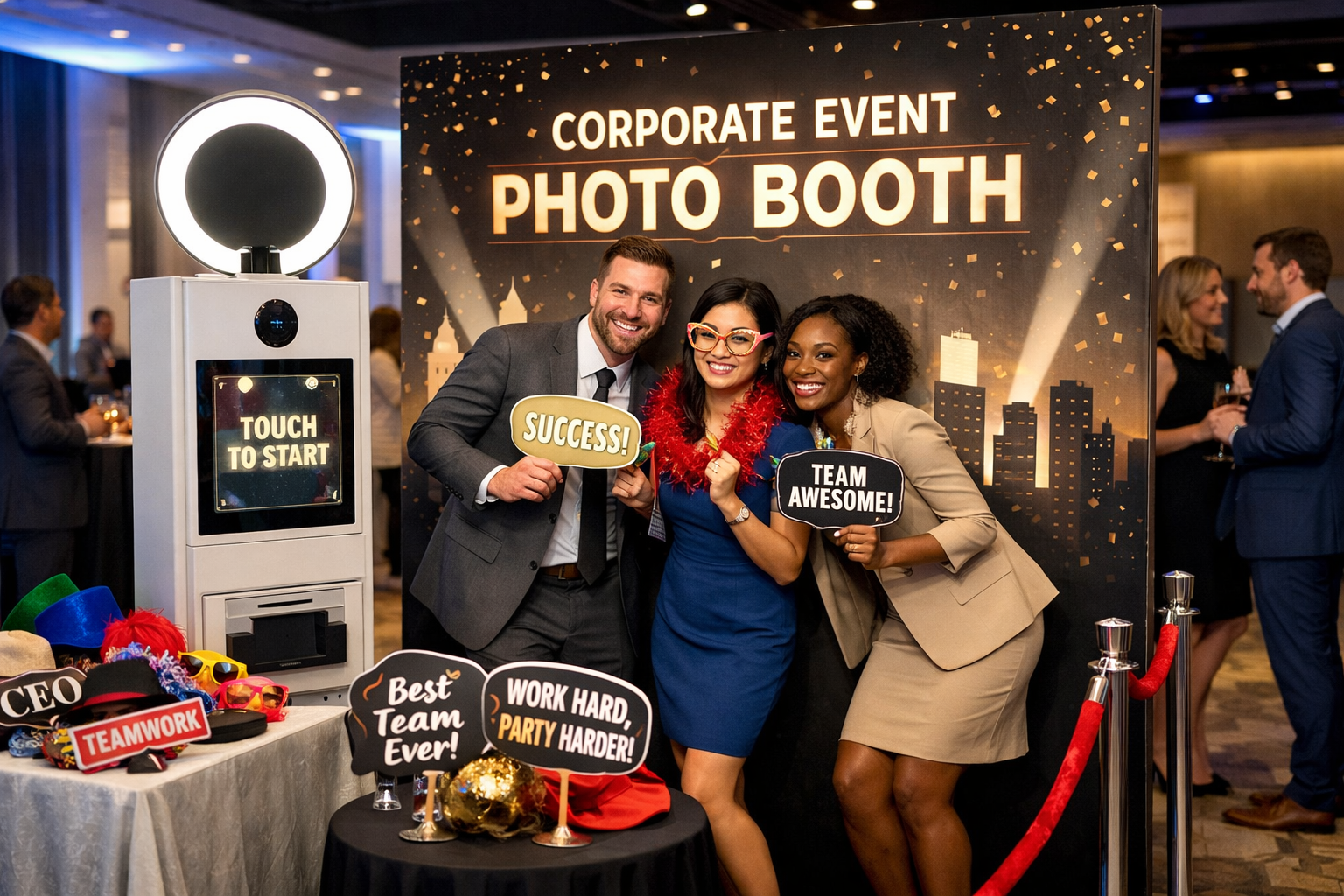 Top 10 Reasons Companies Love Photo Booths for Corporate Events
