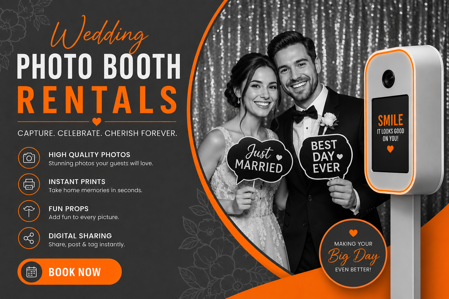 Modern Wedding Photo Booth Rental NYC Ideas for Stylish Celebrations