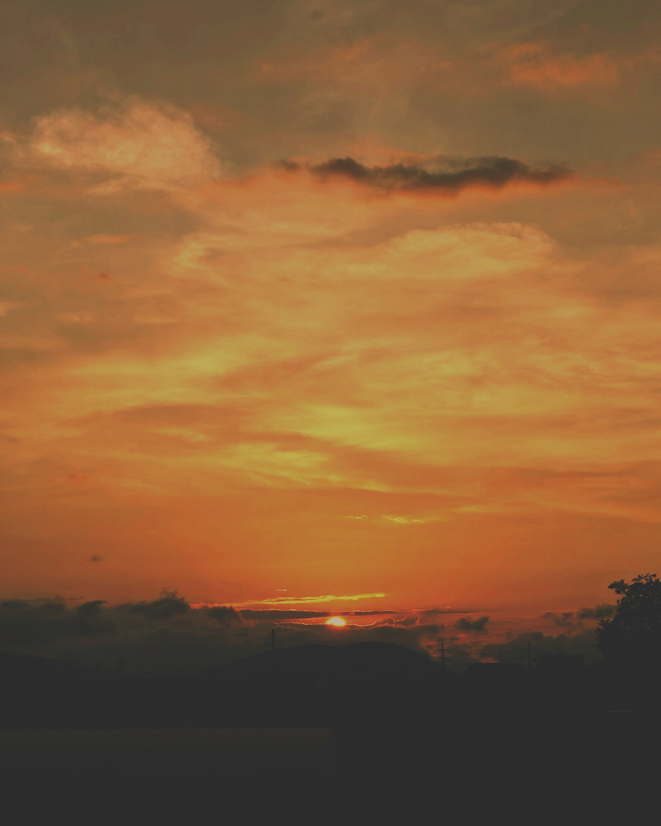 夕焼け