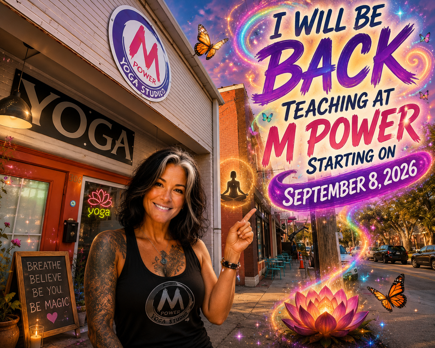 RETURNING TO M POWER! 