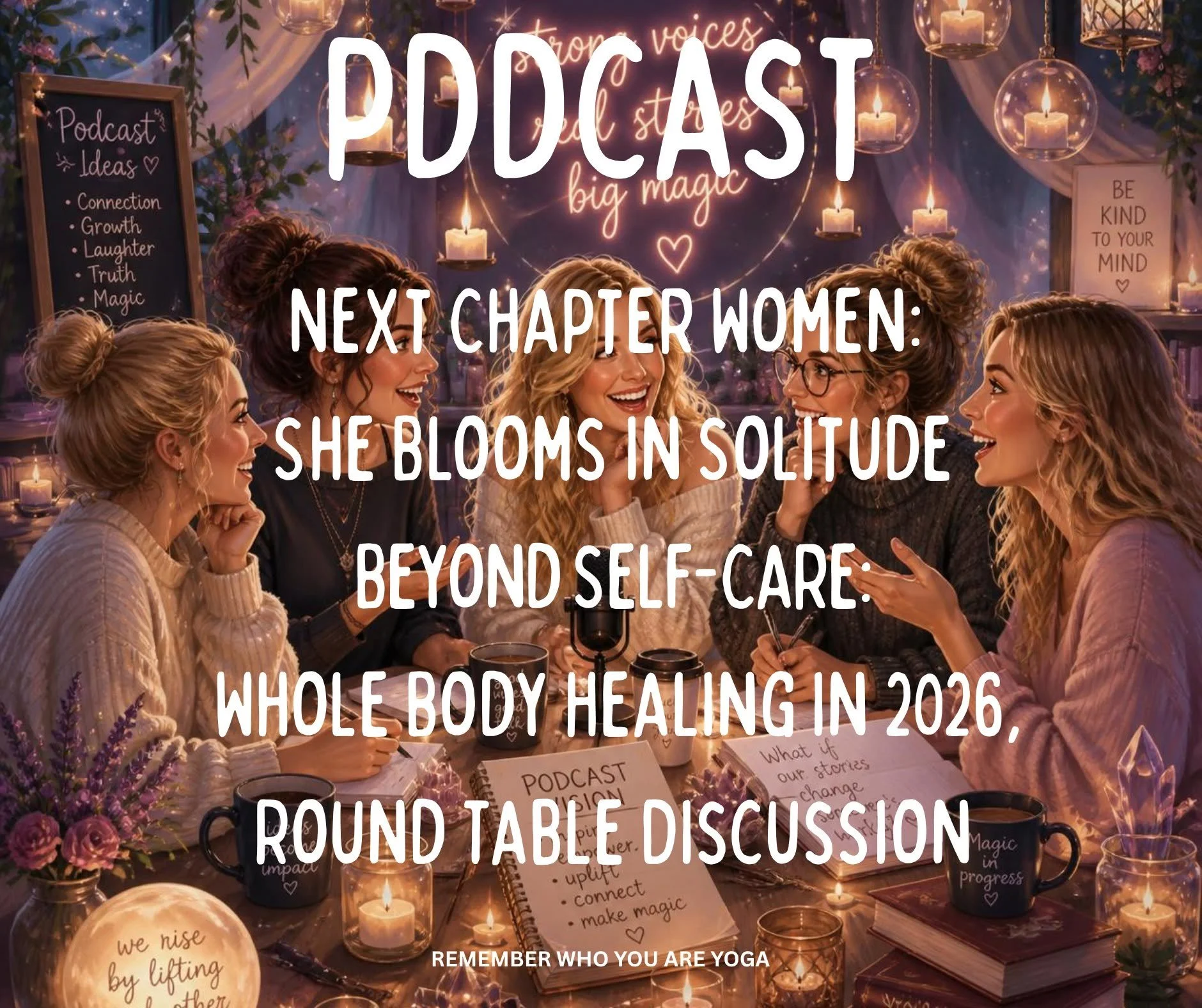 Podcast is here!  MY third one!  