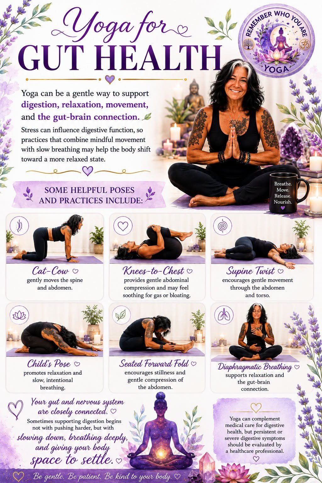 Yoga for gut health…
