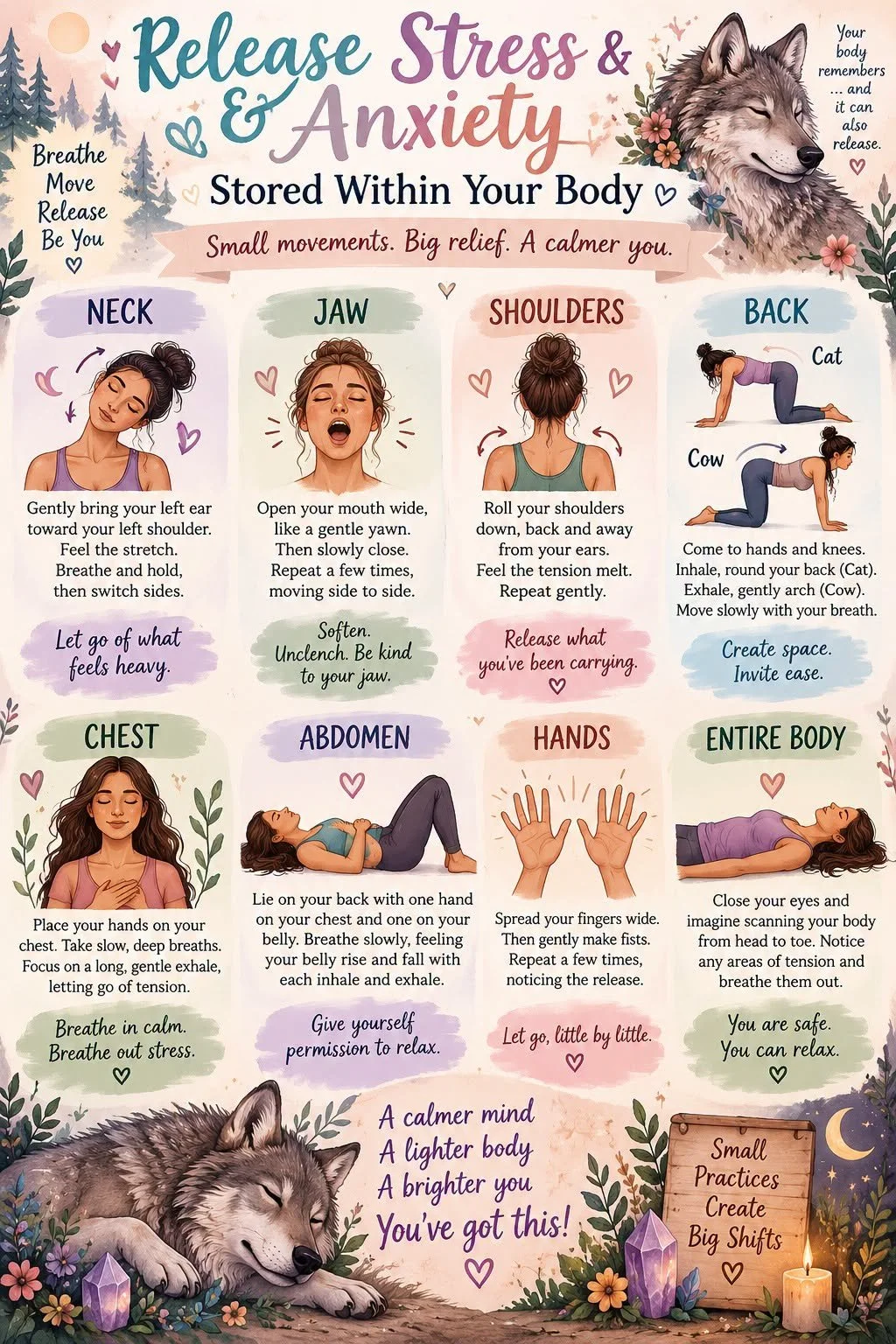 Release stress and anxiety….