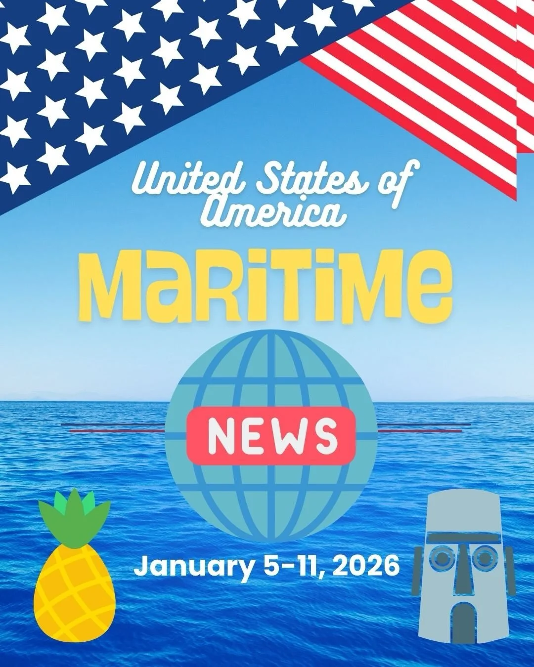 The first full week of January brought news of tanker seizures, icebreakers, a new head of the FMC, and lots of involvement of Korean companies in the U.S. shipbuilding and defense industries.