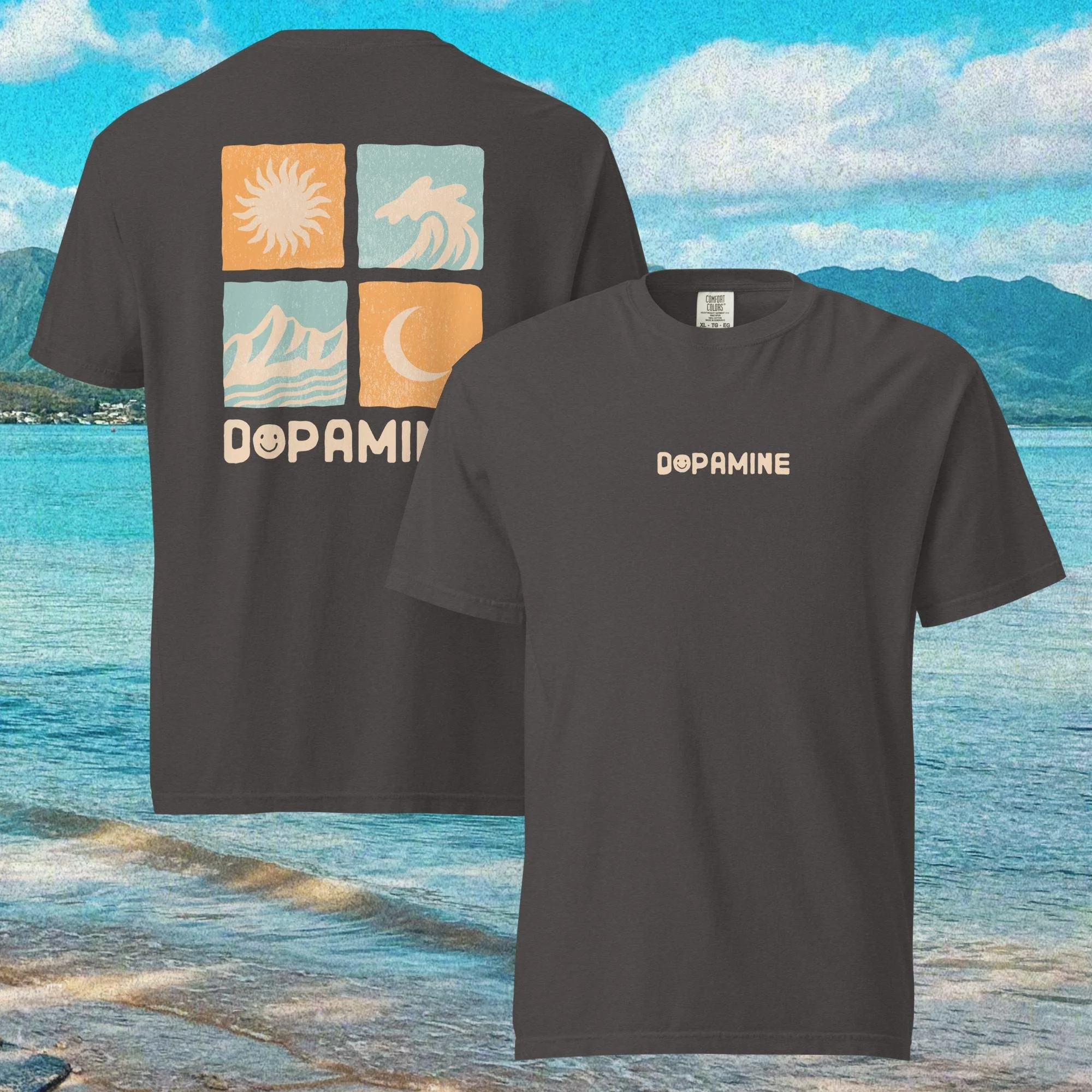 Sun, Sea, Mtn, Moon tee