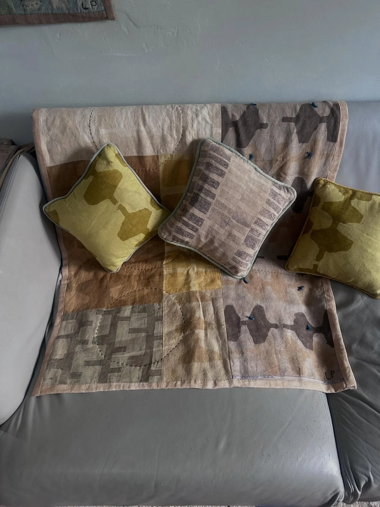 Only three weeks to go before my first time being involved in @artistsopenhouses with the wonderful venue of @11welbeck.
I'm a bit late to the party so my name is not in the brochure but there will be some cushions and a quilt or two for sale. 
I am 