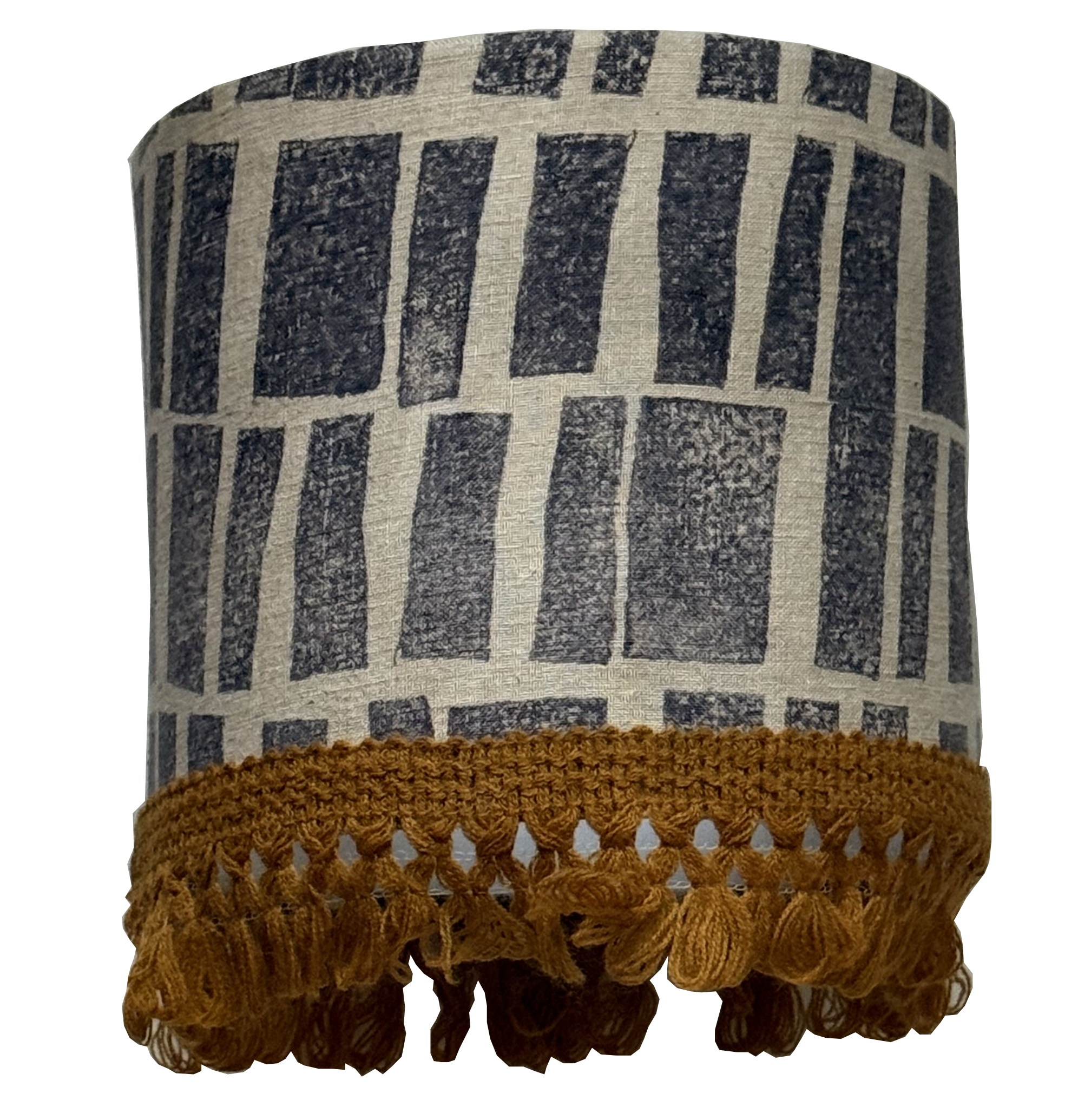 Lampshade 003 with vintage fringing