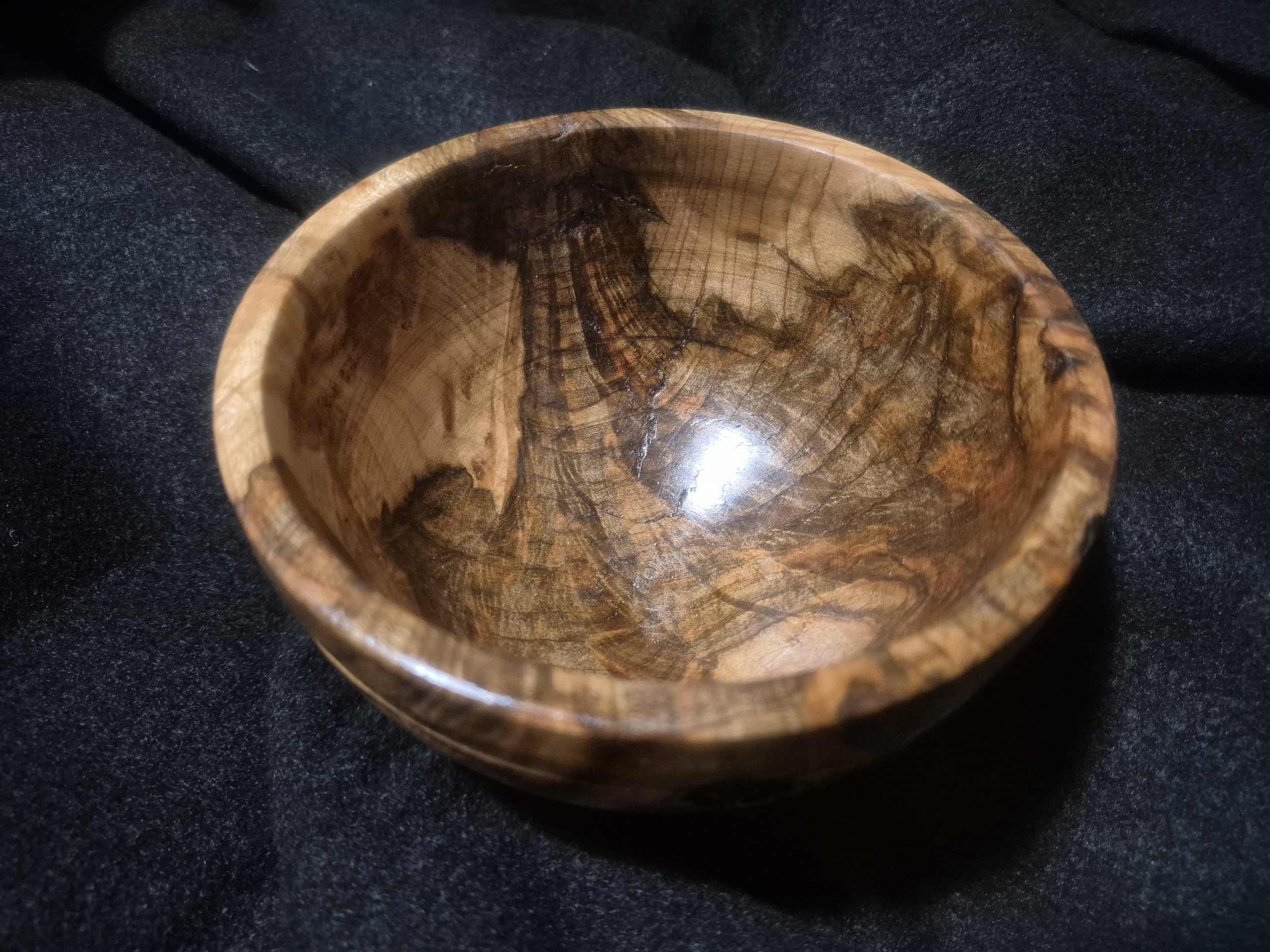 Maple Burl Bowl